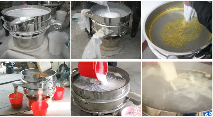 豆?jié){振動篩可適用于化工行業(yè)、食品行業(yè)、冶金礦業(yè)、公害處理等行業(yè)