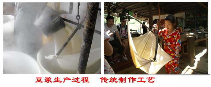 豆?jié){的傳統(tǒng)過濾篩分方式。