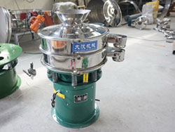 600型帶料斗，底框加高圓形篩